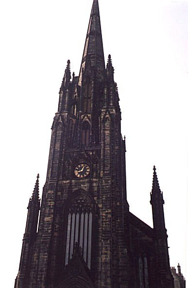 a non-clickable picture of St. Giles Cathedral