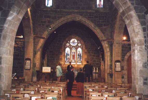 a clickable picture of the church in Connel