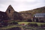 a clickable picture of the ruined monastery on Iona