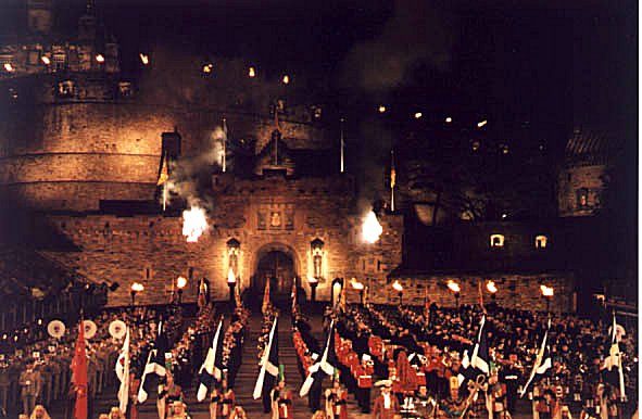 a non-clickable picture of the end of the Military Tattoo